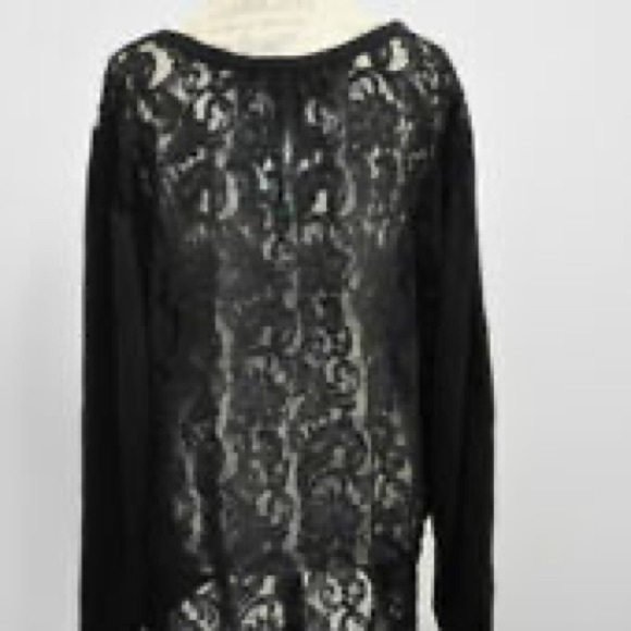 Lisbeth Lace Black Pullover SALE - Picture 8 of 8